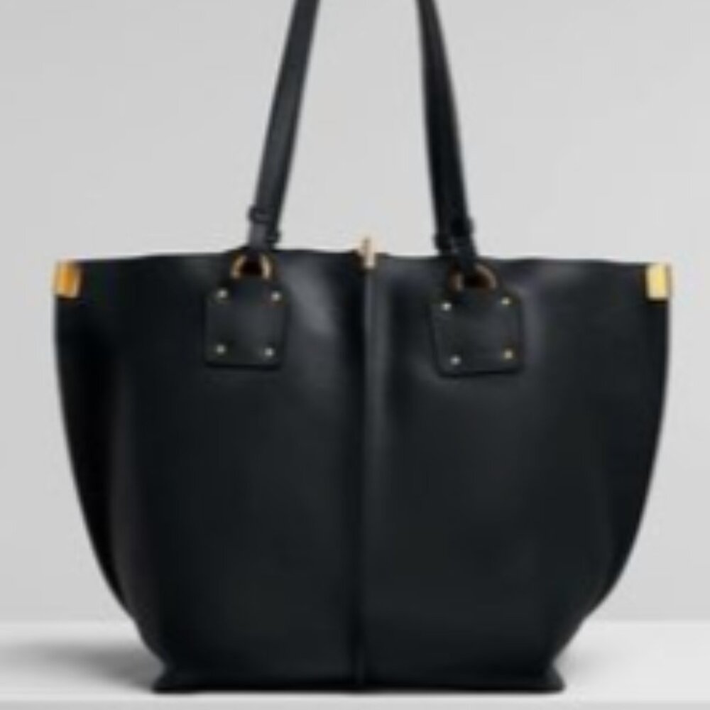 Chloe Vick Tote Black Leather - Picture 16 of 16